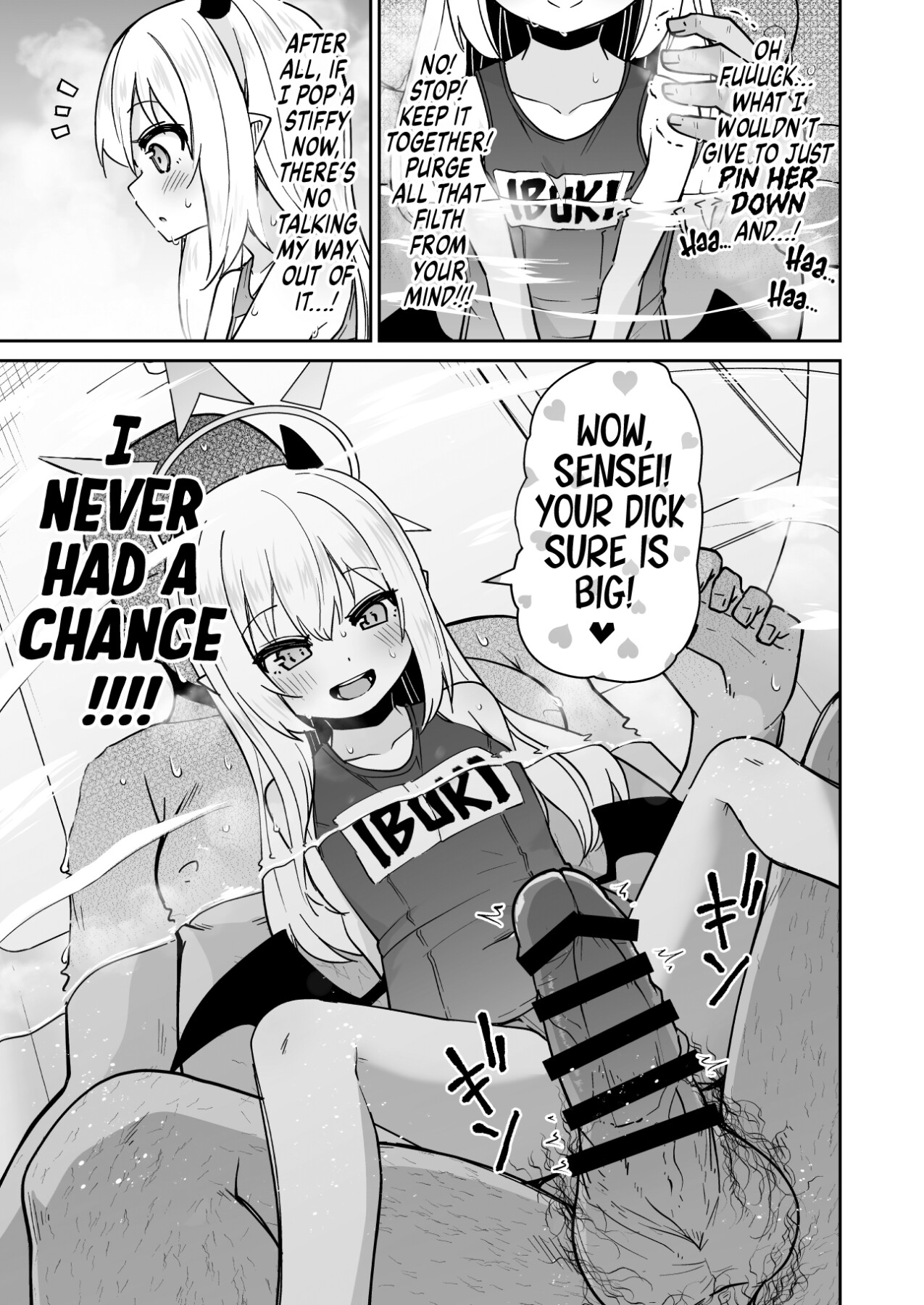 Hentai Manga Comic-Sensei! Do You Wanna Play Pretend Doggies With Ibuki?-Read-6